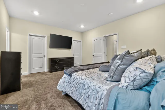 a living room with furniture and window