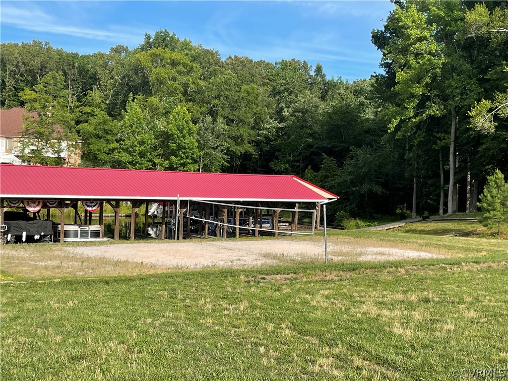737 Rainbow Ridge Bumpass, VA 23024 - Photo 41 of 45 a view of a swimming pool with a patio and a yard