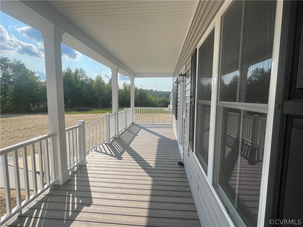 737 Rainbow Ridge Bumpass, VA 23024 - Photo 8 of 45 a view of a balcony