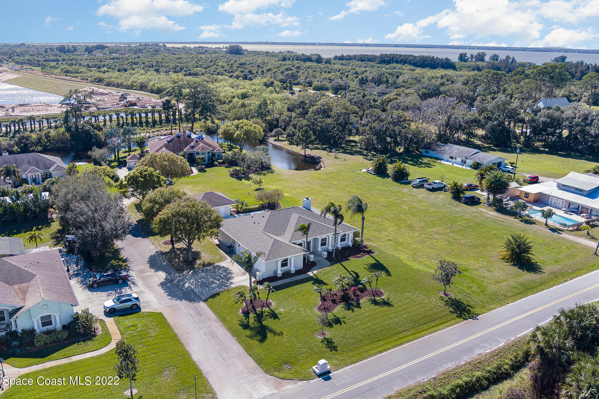 5562 Rising Star Lane Merritt Island, FL 32953 - Photo 23 of 25 Aerial 1