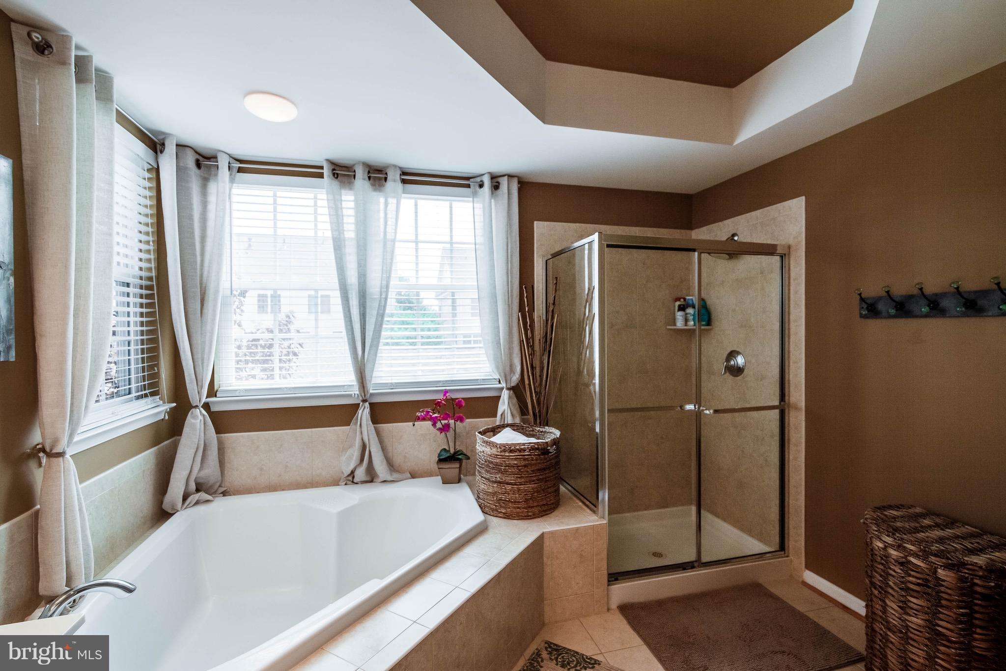 22960 Fanshaw Square Ashburn, VA 20148 - Photo 21 of 30 a bathroom with a tub and a sink