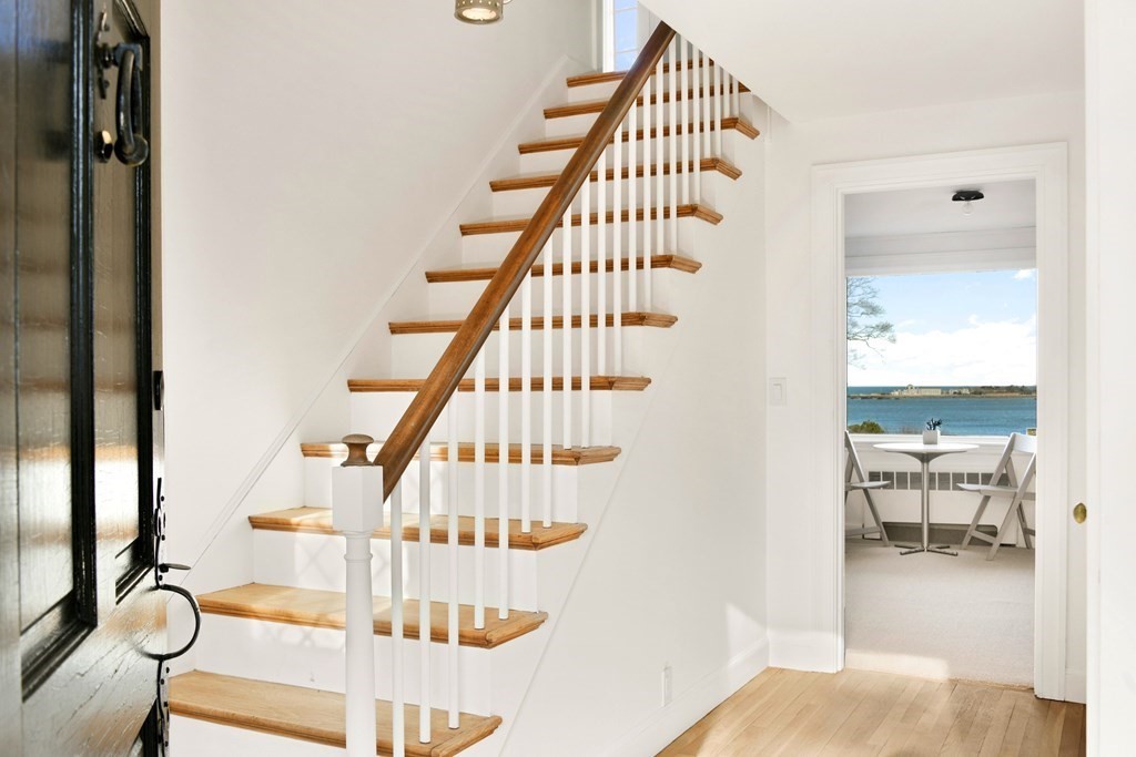 15 White Head Road Cohasset, MA 02025 - Photo 11 of 19 a view of entryway and hall with wooden floor