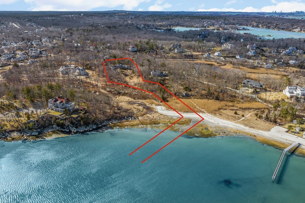 15 White Head Road Cohasset, MA 02025 - Photo 17 of 19 an aerial view of residential houses with outdoor space and trees
