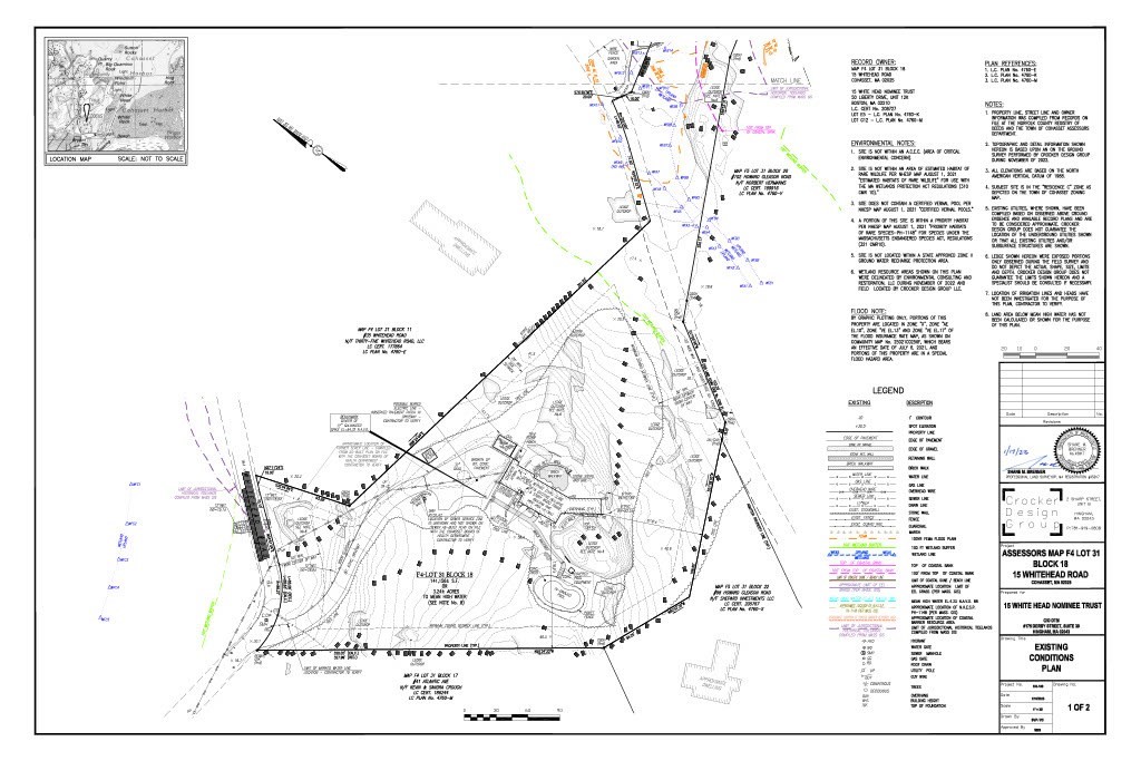15 White Head Road Cohasset, MA 02025 - Photo 19 of 19 a black and white photo of a painting