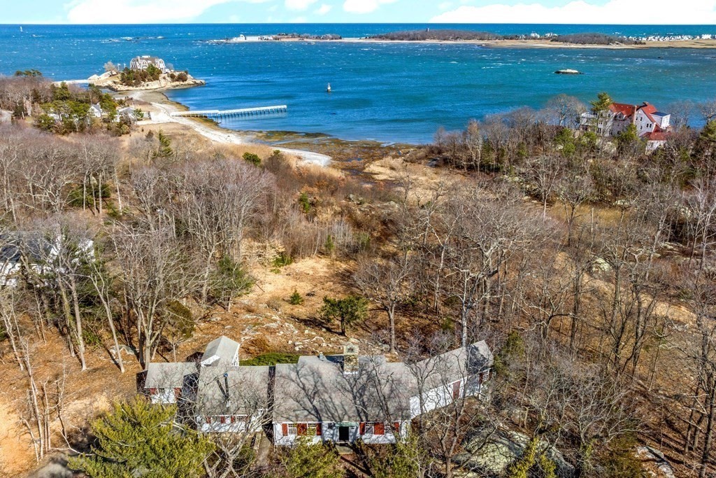 15 White Head Road Cohasset, MA 02025 - Photo 2 of 19 a view of a pathway both side of yard