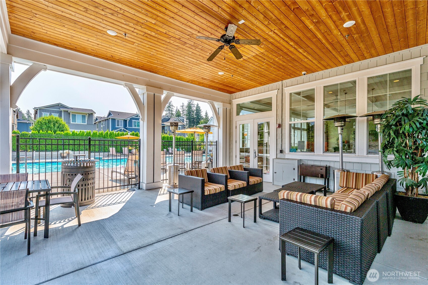 18615 46th Avenue Southeast Bothell, WA 98012 - Photo 33 of 37 a outdoor living space with furniture and garden view