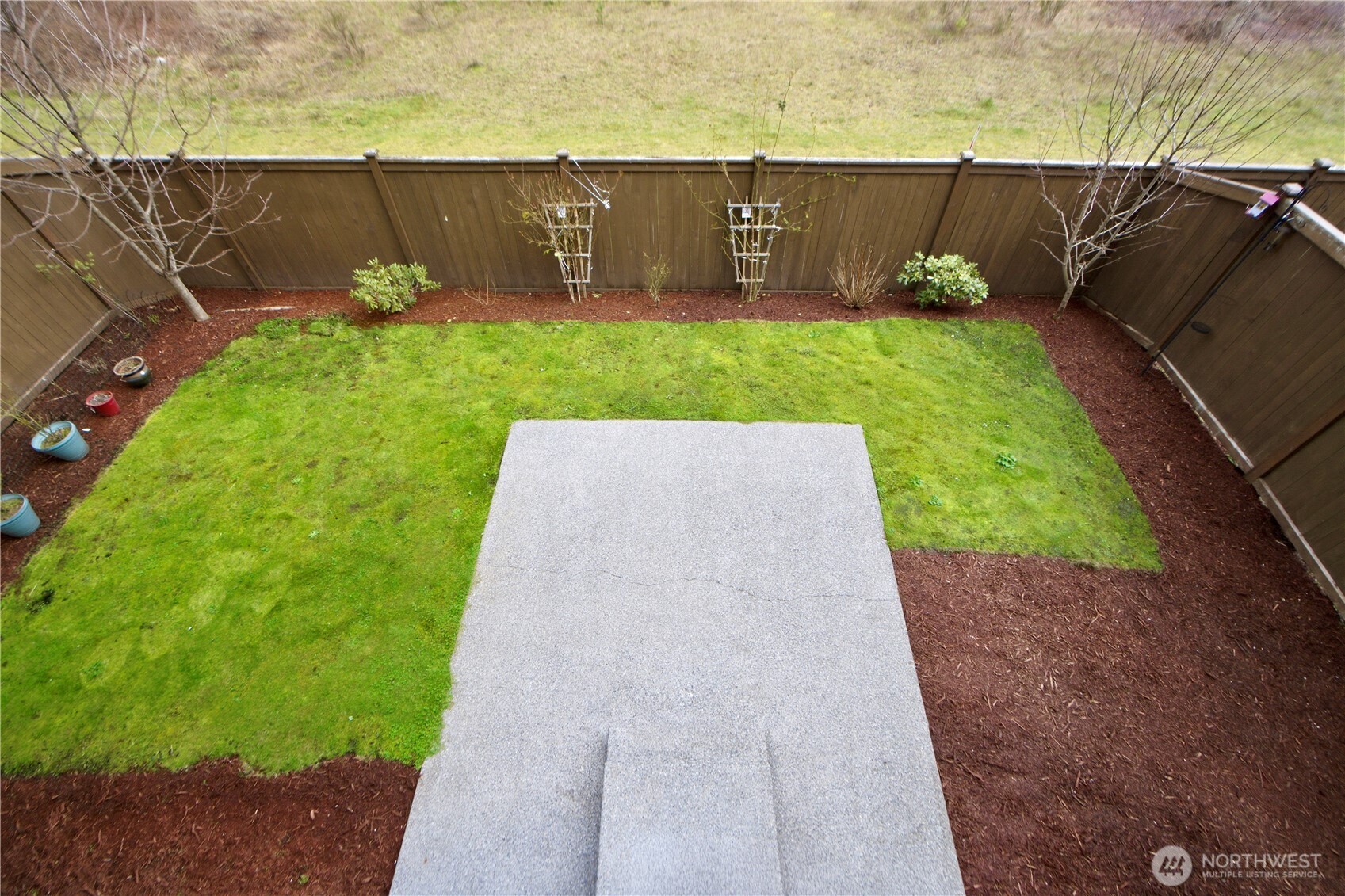 18615 46th Avenue Southeast Bothell, WA 98012 - Photo 34 of 37 a view of backyard with potted plants