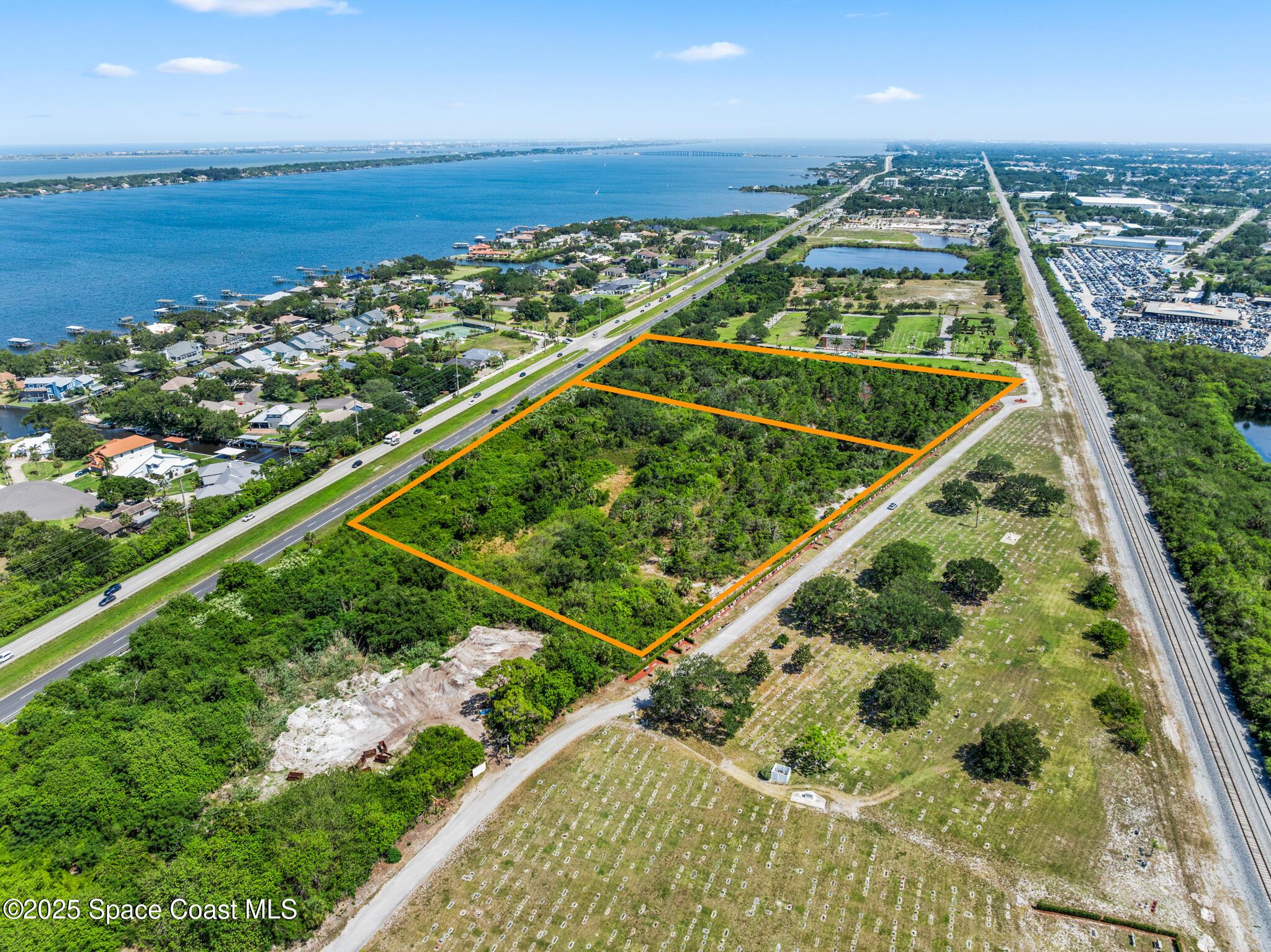 0 Us-1 Rockledge, FL 32955 - Photo 6 of 13 an aerial view of a residential houses with outdoor space and street view