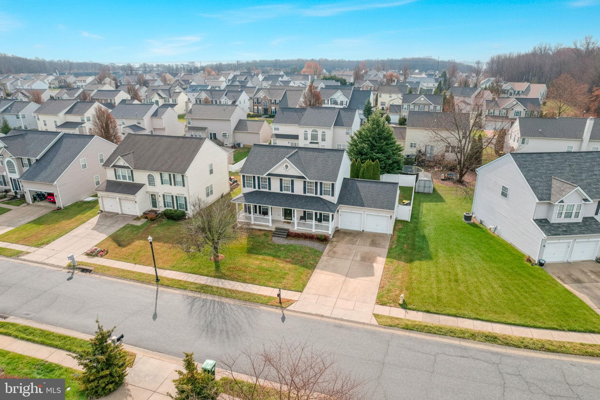12 Bancroft Road New Castle, DE 19720 - Photo 35 of 38 an aerial view of a house with a garden