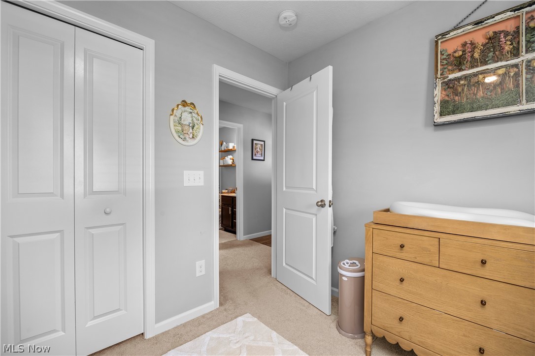 2161 Fowl Road Elyria, OH 44035 - Photo 23 of 46 Carpeted interior space with light gray walls and white trim