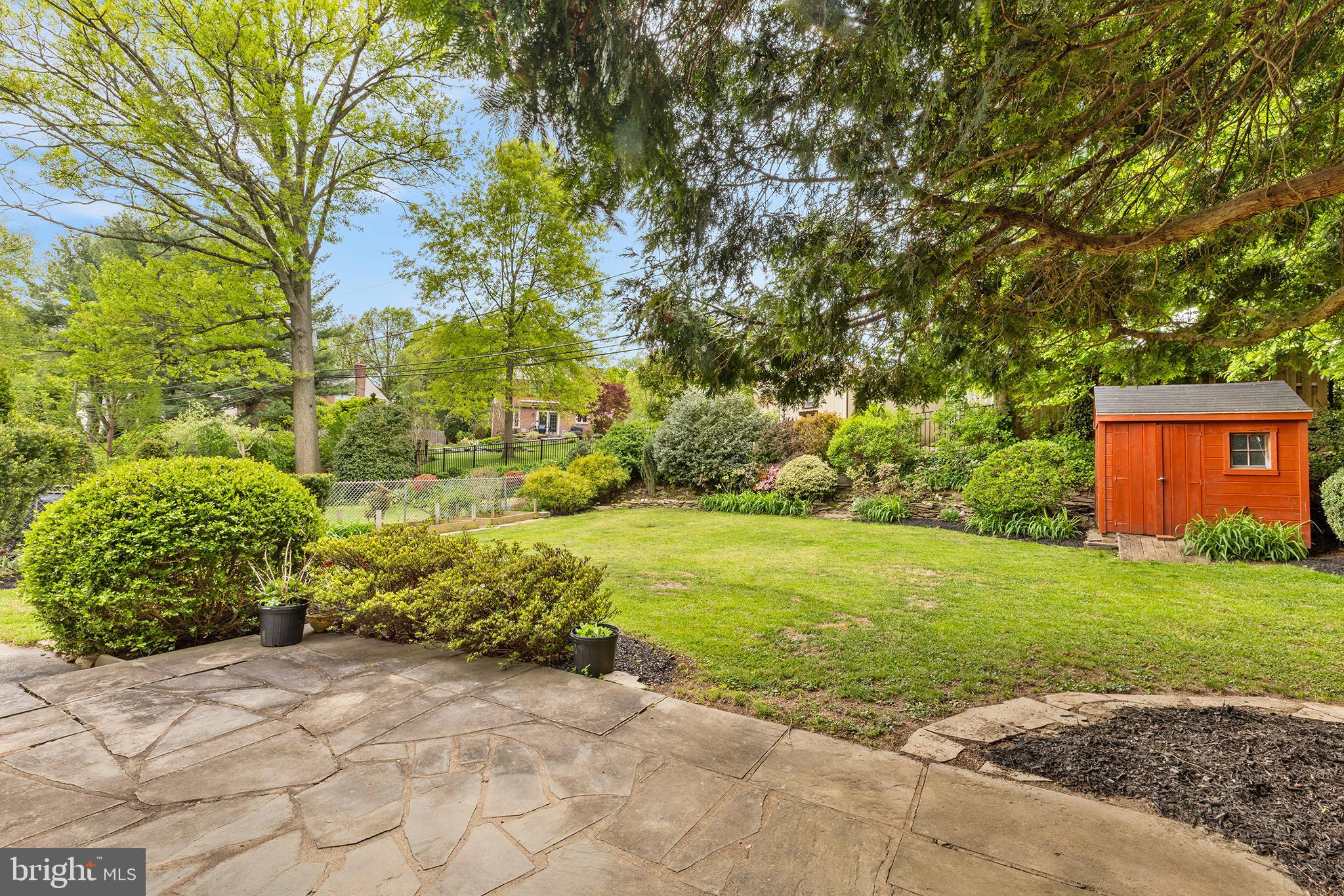 112 Rolling Road Bala Cynwyd, PA 19004 - Photo 31 of 39 a view of a yard with an trees