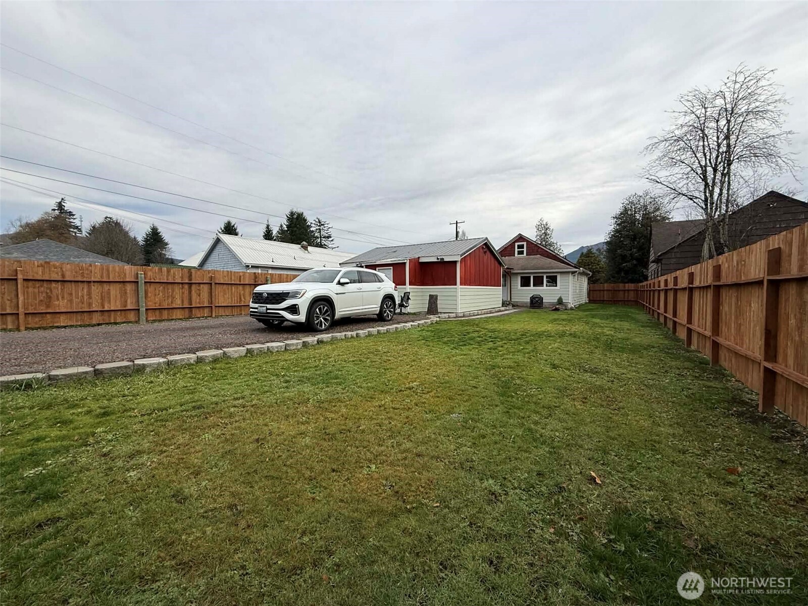 254 5th Street Morton, WA 98356 - Photo 20 of 23 a view of yard with outdoor seating and green space