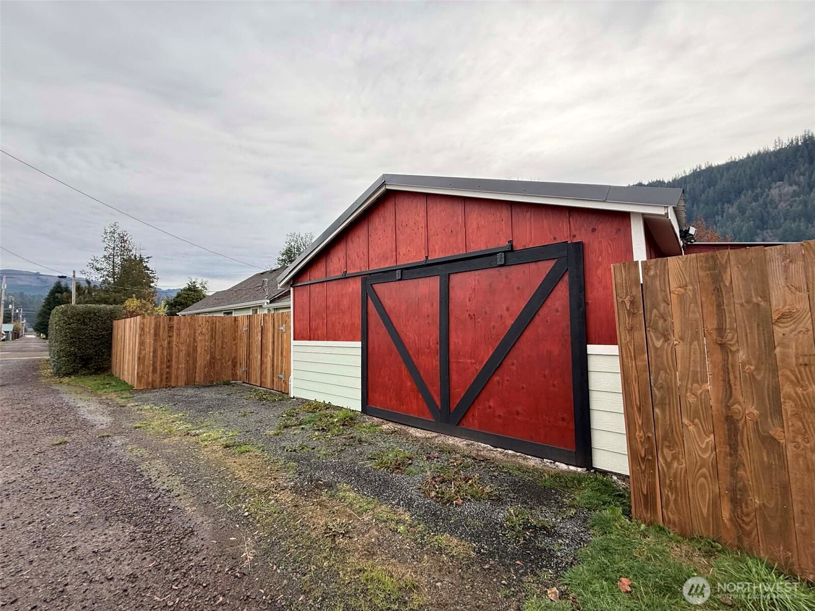 254 5th Street Morton, WA 98356 - Photo 5 of 23 a view of backyard of house