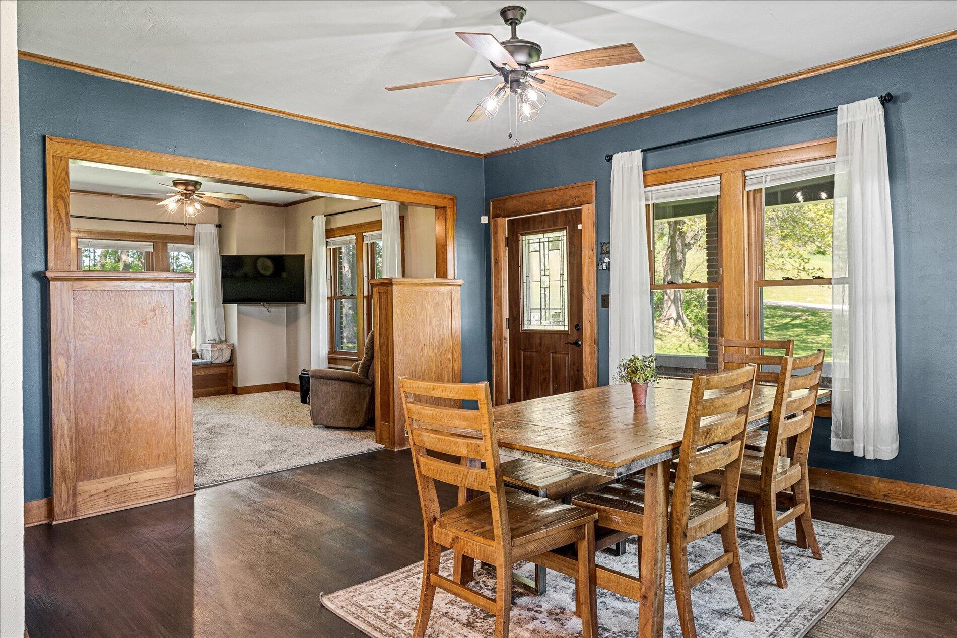 E7155 Traastad Road Franklin, WI 54665 - Photo 12 of 41 Dining Room to Living Room