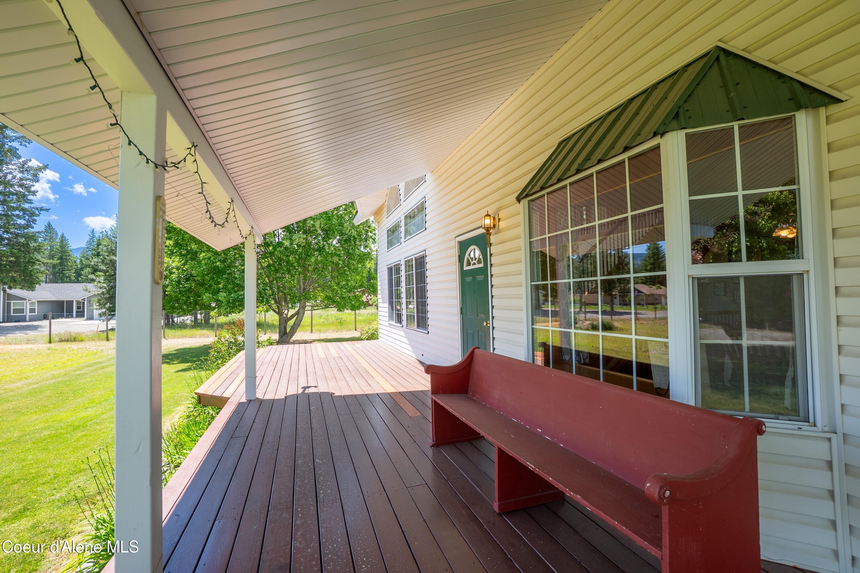101 Zimmerman Road Moyie Springs, ID 83845 - Photo 28 of 39 covered back porch