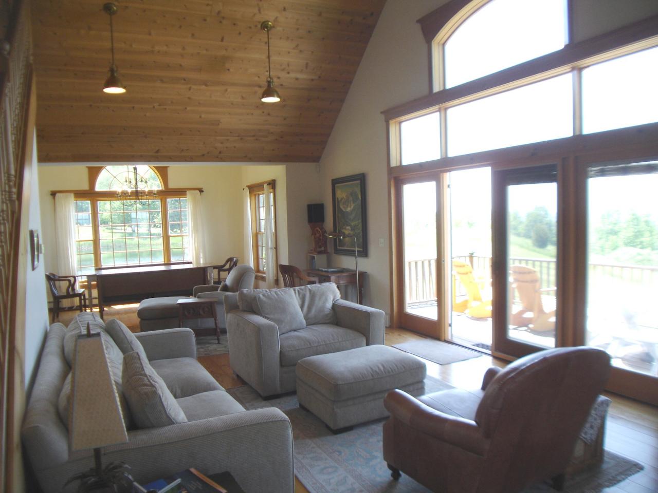 331 North Mountain Road Copake, NY 12517 - Photo 4 of 11 a living room with furniture and large windows