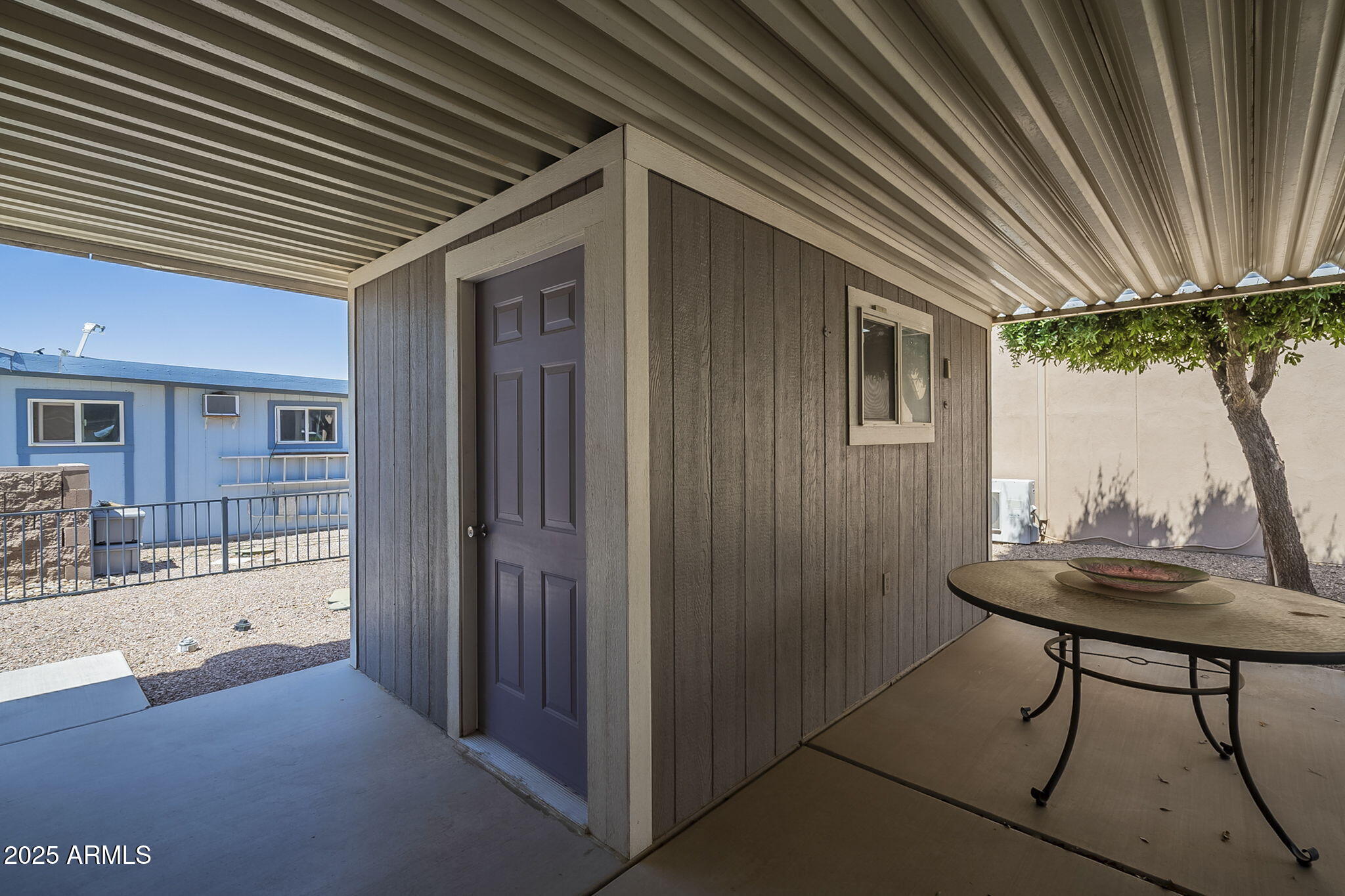 2263 North Trekell Road, Unit 93 Casa Grande, AZ 85122 - Photo 22 of 28 Shed with Electric