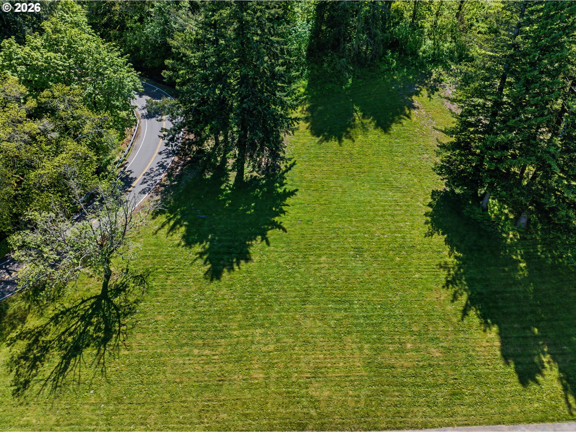 2445 Northeast Corbett Hill Road Corbett, OR 97019 - Photo 8 of 31 a lush green field with lots of trees