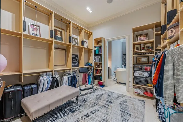 a view of a living room and furniture in a room