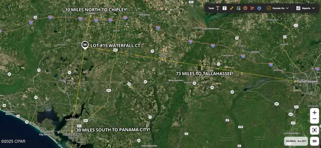 $4,750 | Lot 15 Waterfall Court, Chipley, FL 32428