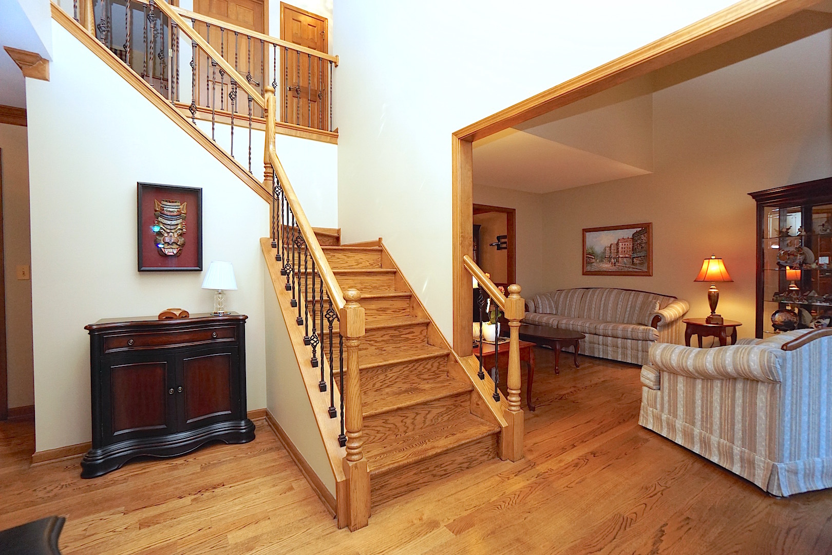 1611 Canyon Run Road Naperville, IL 60565 - Photo 3 of 23 a view of entryway livingroom and hall
