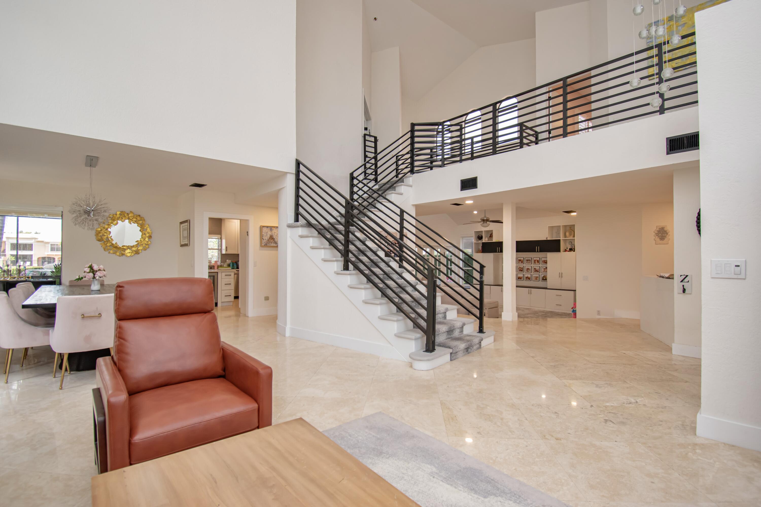 22568 Esplanada Circle Boca Raton, FL 33433 - Photo 8 of 50 a view of livingroom with furniture and stairs