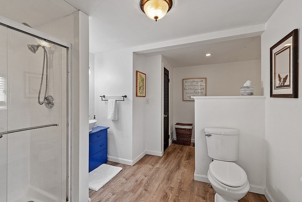131 Lawrence Road Haverhill, MA 01835 - Photo 29 of 39 a bathroom with a toilet and a shower