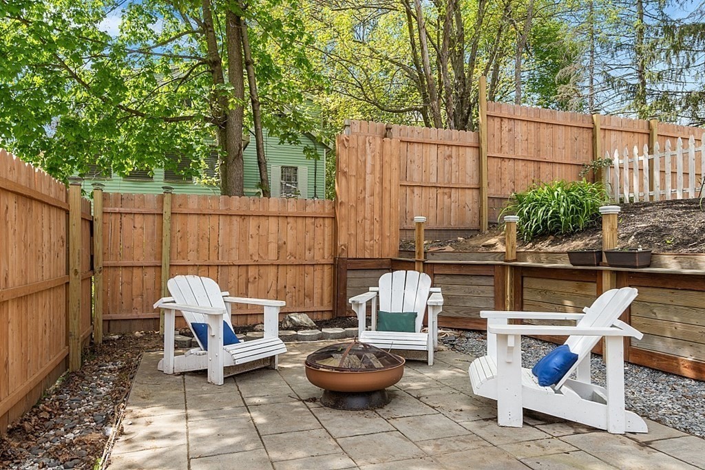 131 Lawrence Road Haverhill, MA 01835 - Photo 38 of 39 a view of a patio with couches and potted plants