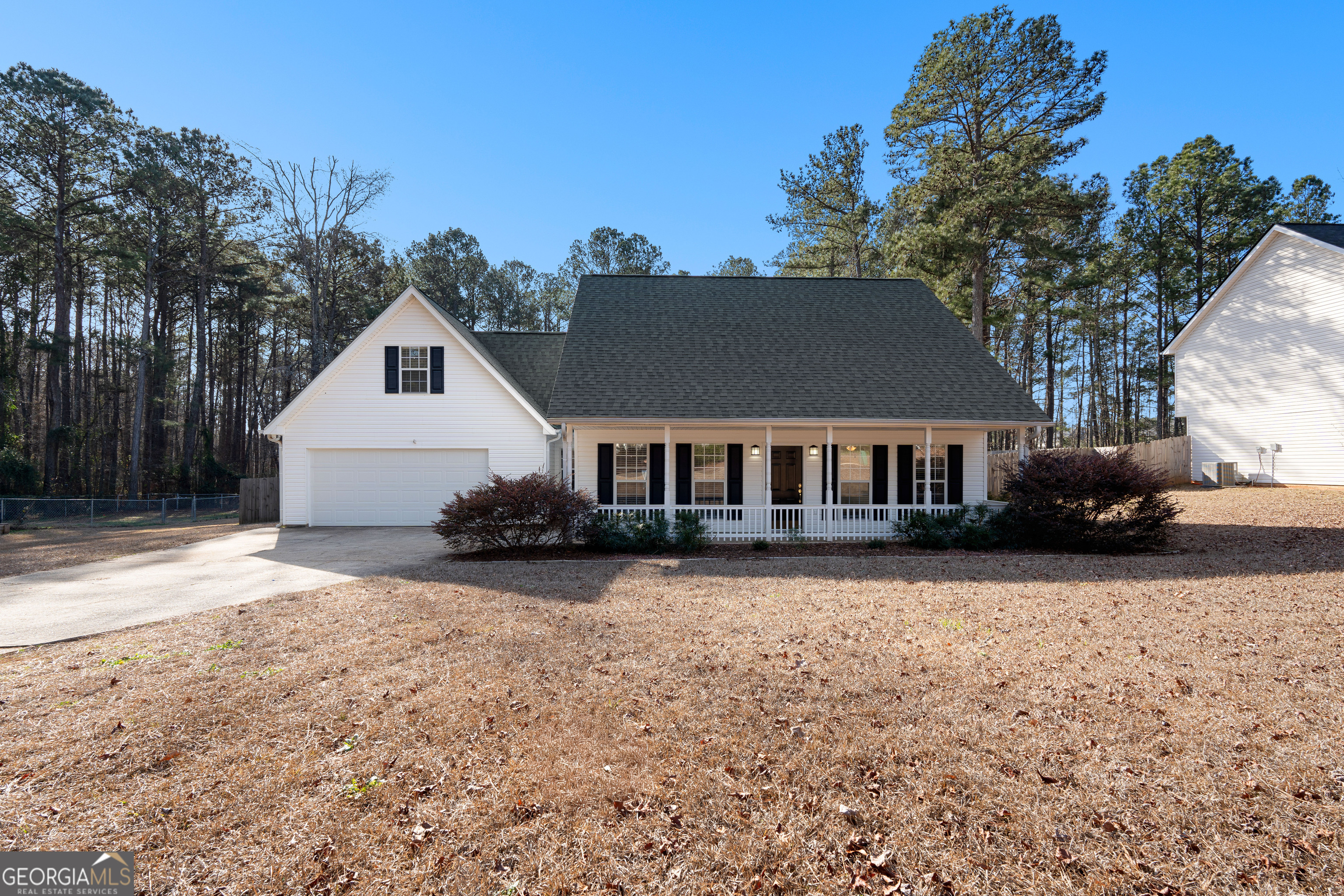 19 Rayner Drive Newnan, GA 30265 - Photo 50 of 53 a front view of a house with a yard