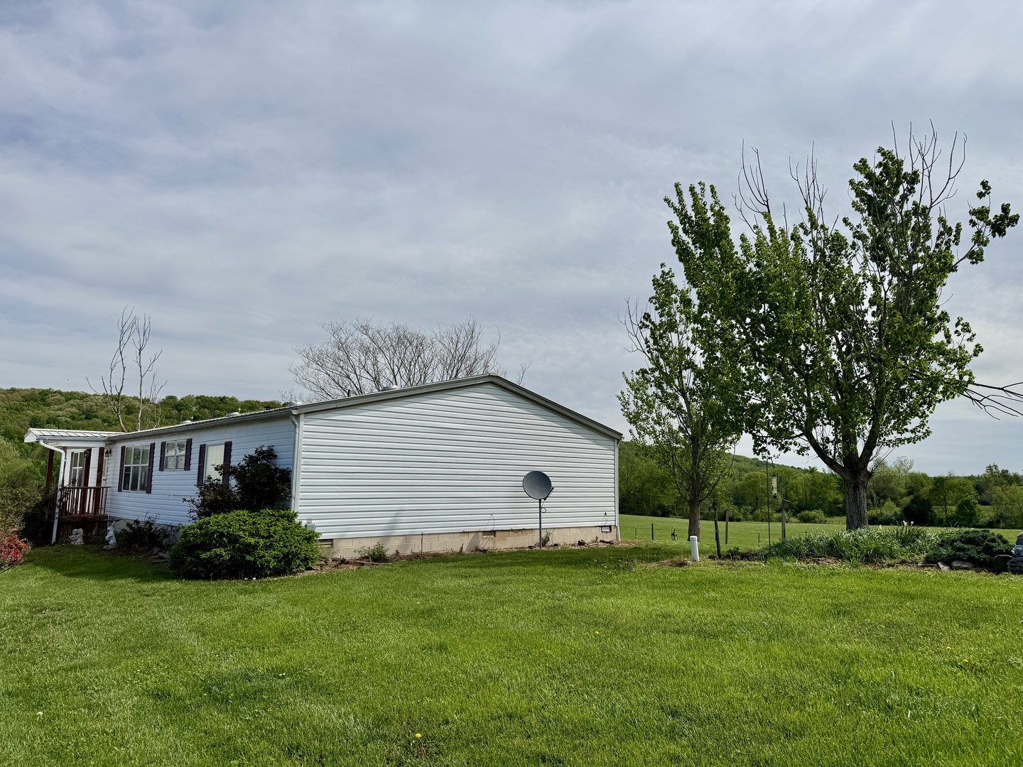 2025 Central Hill Road Grantsburg, IL 62943 - Photo 27 of 31 a front view of house with yard and green space
