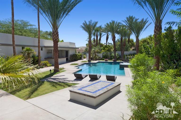 1 Mirada Circle Rancho Mirage, CA 92270 - Photo 24 of 29 a view of a swimming pool with a patio