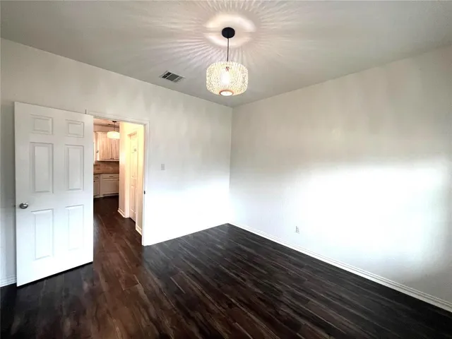 wooden floor in an empty room