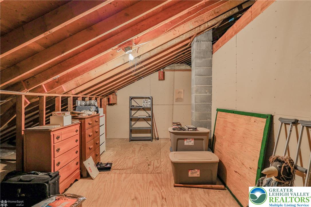 1208 Rone Drive Wind Gap, PA 18091 - Photo 60 of 78 a view of walk in closet with clothes and shoes