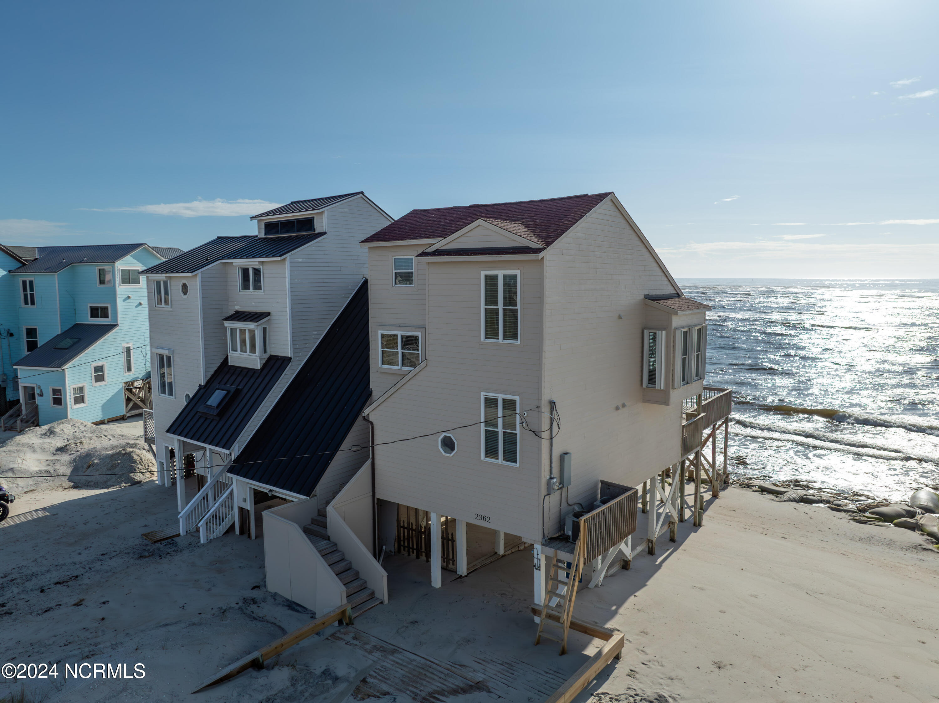 2362 New River Inlet Road North Topsail Beach, NC 28460 - Photo 4 of 49 2362 New River Inlet Road - Aerials - Ed