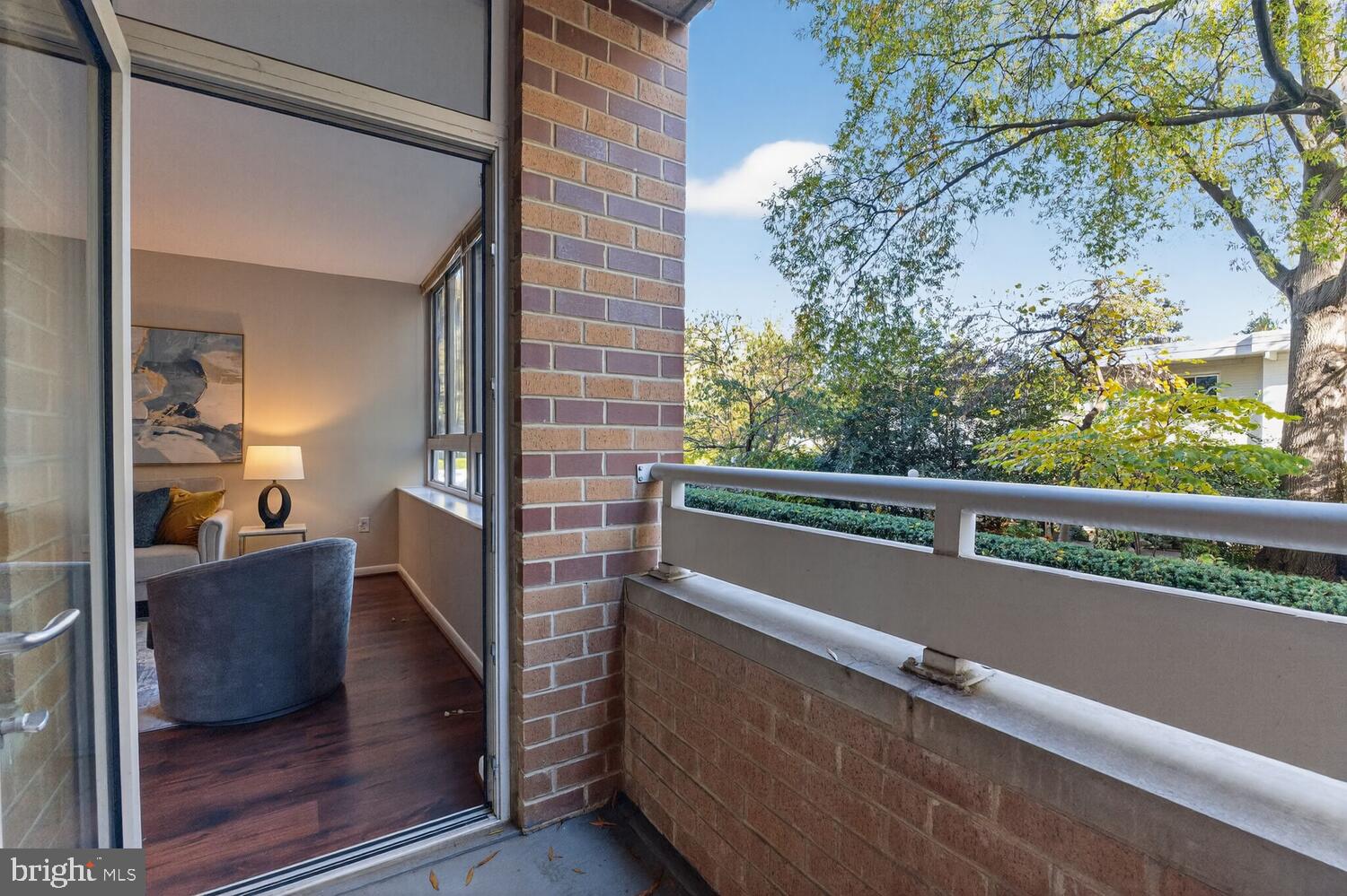 355 I Street Southwest, Unit 121 Washington, DC 20024 - Photo 18 of 26 Private balcony