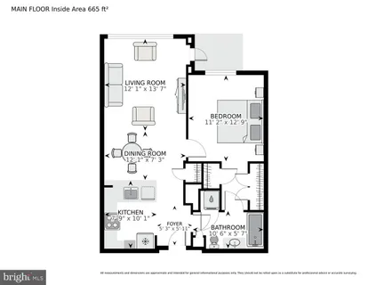 $418,000 | 355 I Street Southwest, Unit 121, Washington, DC 20024