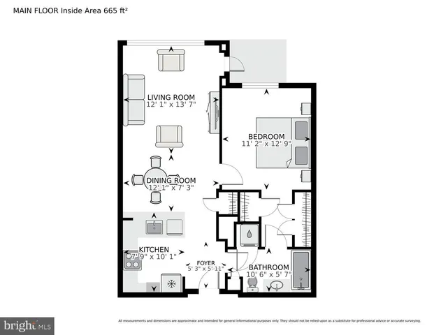 $418,000 | 355 I Street Southwest, Unit 121, Washington, DC 20024