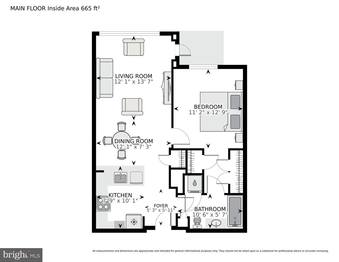 355 I Street Southwest, Unit 121 Washington, DC 20024 - Photo 26 of 26 Floor Plans