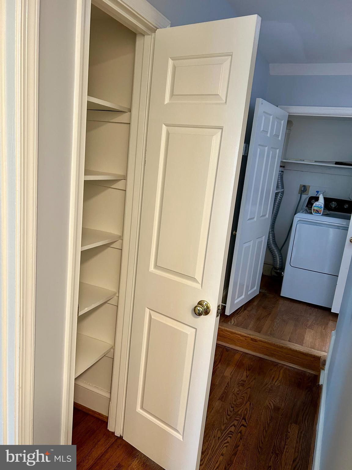 4416 Lingan Road Northwest Washington, DC 20007 - Photo 27 of 59 a view of an empty room and wooden floor