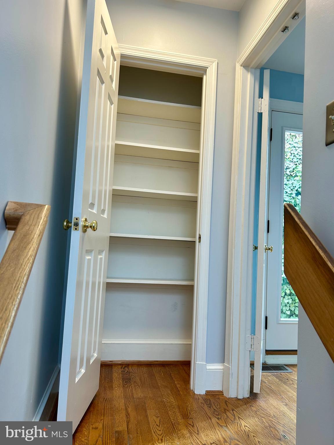 4416 Lingan Road Northwest Washington, DC 20007 - Photo 31 of 59 a view of walk in closet with empty racks
