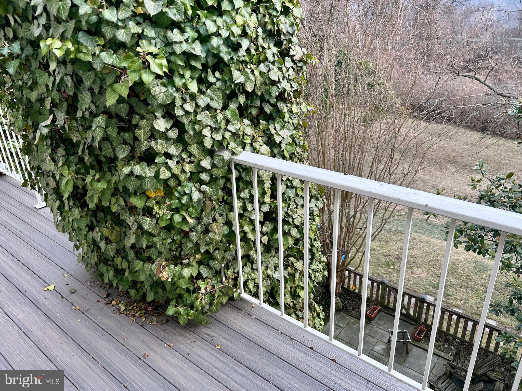 4416 Lingan Road Northwest Washington, DC 20007 - Photo 43 of 59 a view of balcony with wooden floor