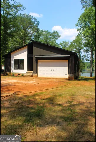 a house with a outdoor space