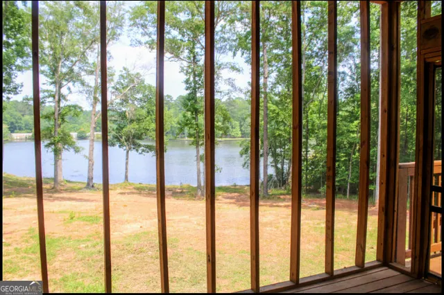 a view of outdoor space and deck