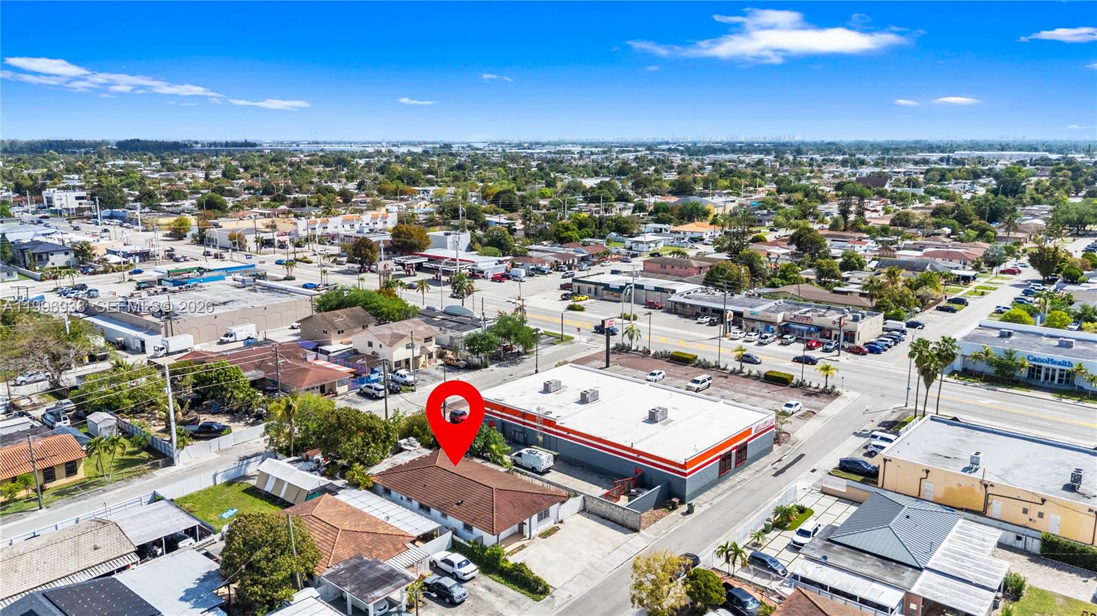 361 East 39th Street, Unit 1 Hialeah, FL 33013 - Photo 46 of 47 an aerial view of a city