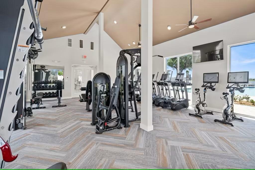 3128 Addison Boulevard St. Cloud, FL 34771 - Photo 31 of 35 a view of a room with gym equipment