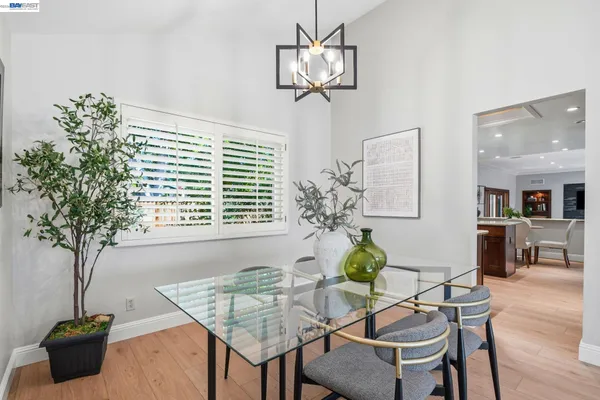 a view of a city with mountains in the background