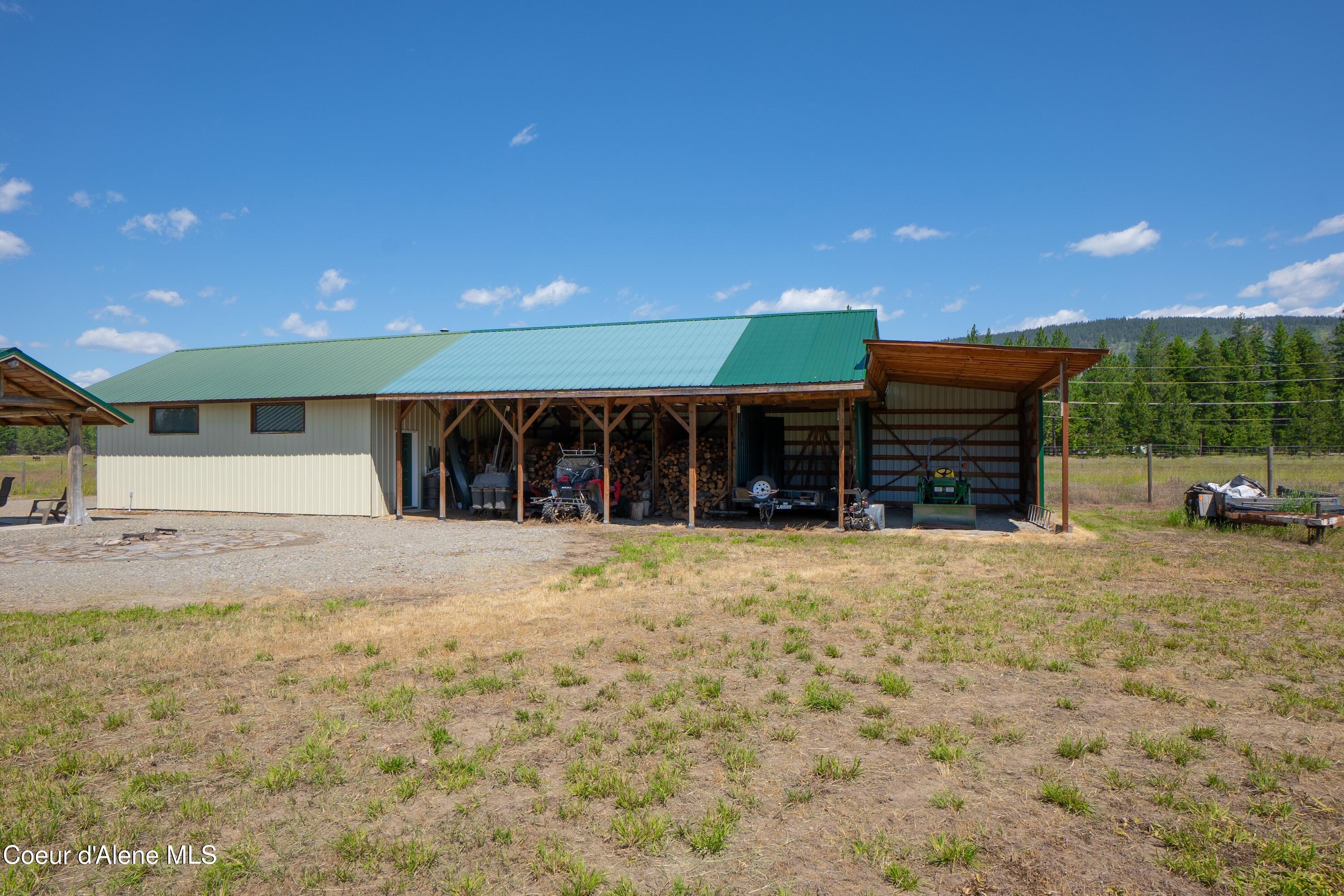 101 Zimmerman Road Moyie Springs, ID 83845 - Photo 31 of 39 Shop w covered storage