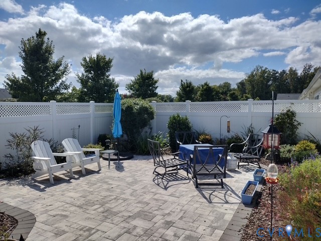 7401 Leaf Fall Way Mechanicsville, VA 23111 - Photo 36 of 48 a view of backyard with furniture and plants