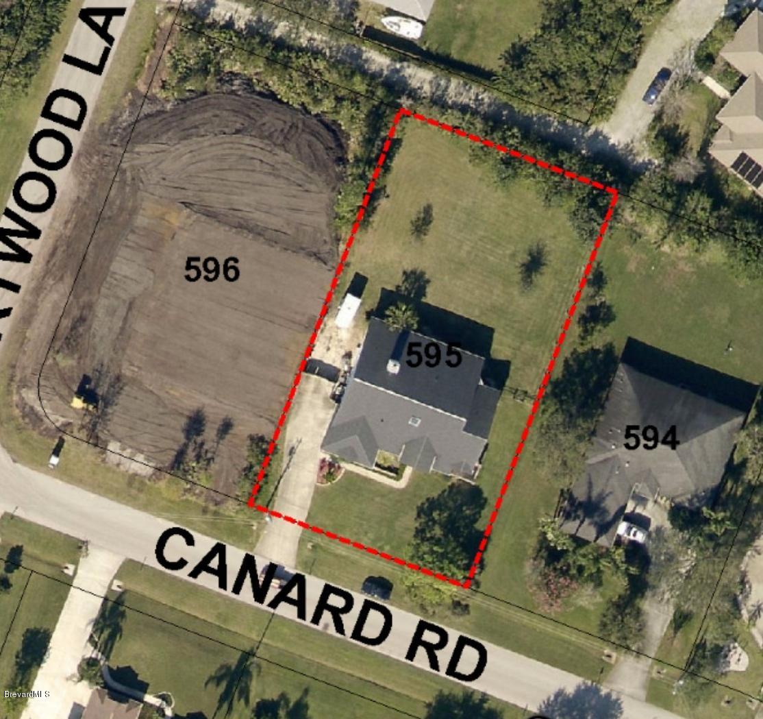 4533 Canard Road Melbourne, FL 32934 - Photo 36 of 38 4533 Canard Rd - Aerial