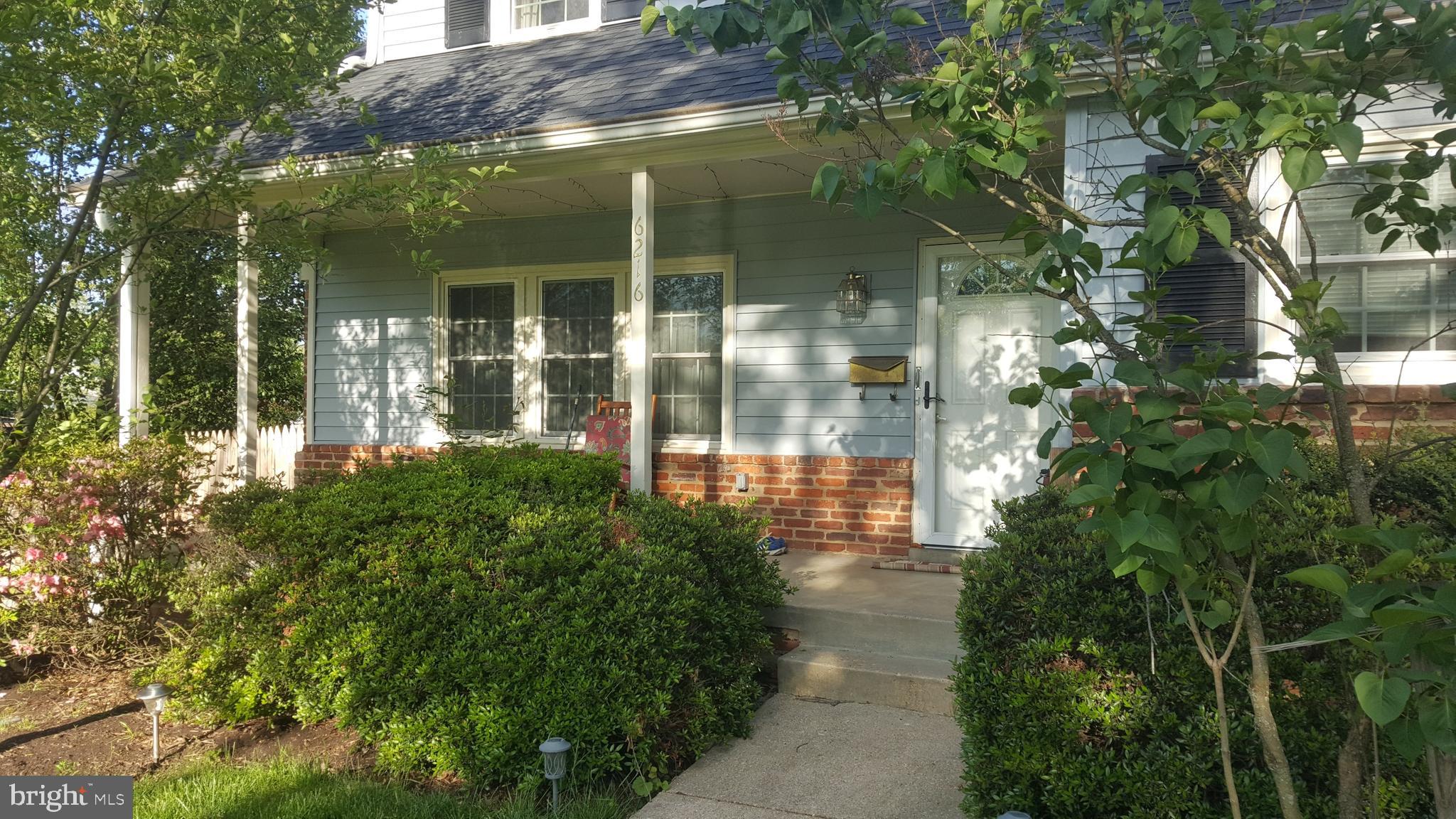 Covered front porch